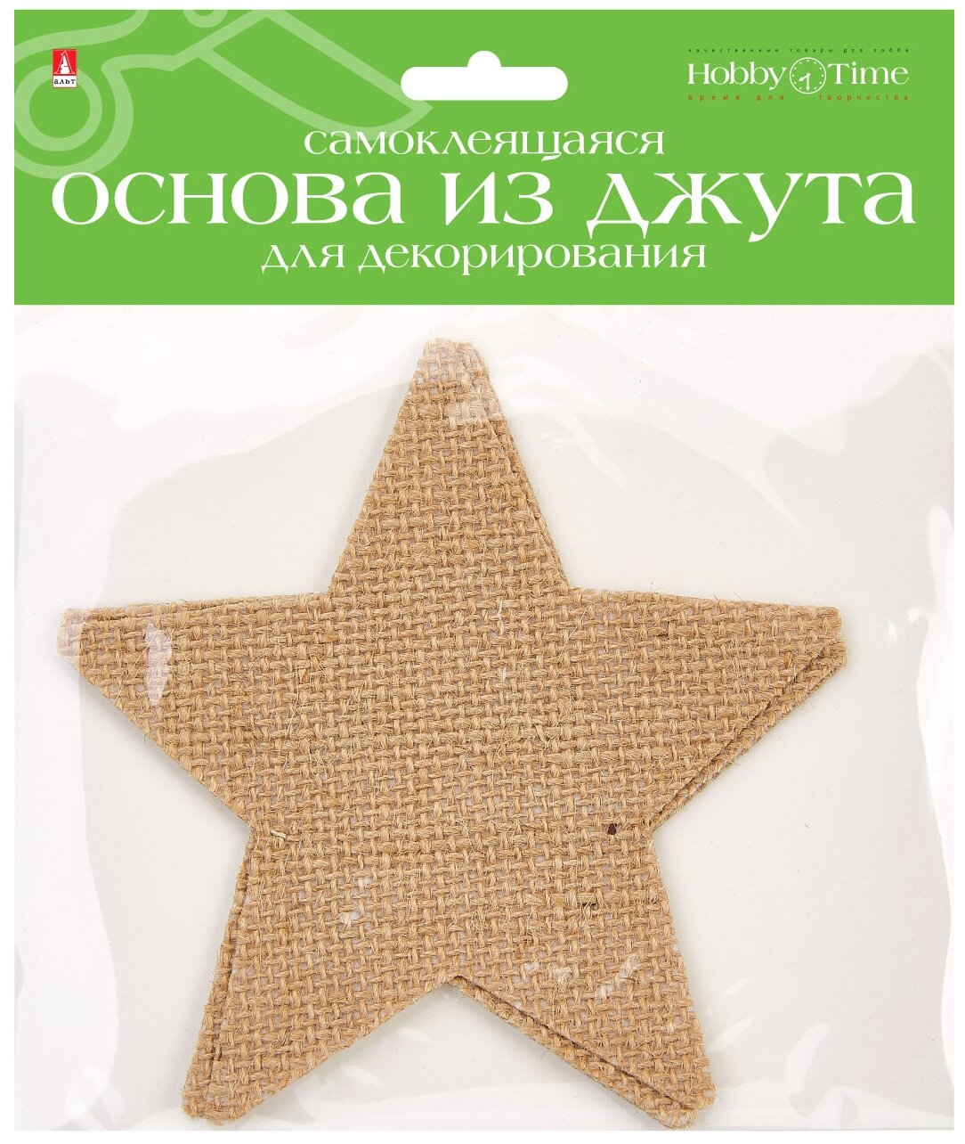 фото Самоклеящаяся основа из джута для декорирования 3 ШТ.6 видов