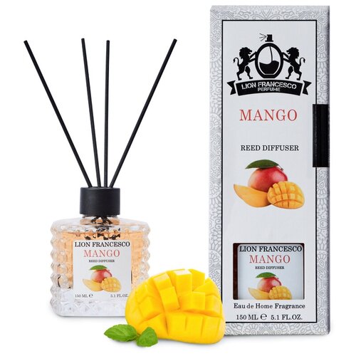 Диффузор ароматический / Ароматизатор для дома / ароматический диффузор lion francesco mango