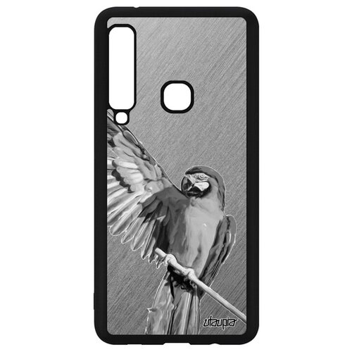 фото Новый чехол на смартфон // galaxy a9 2018 // "попугай" стиль попугайчики, utaupia, серый