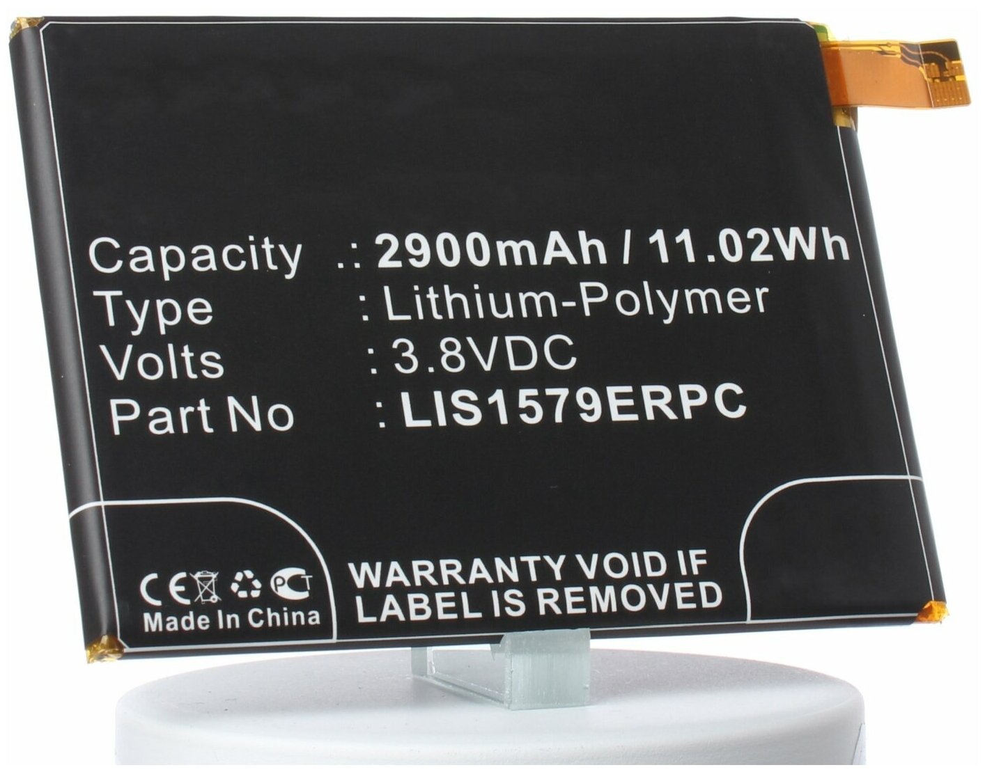 Аккумулятор iBatt iB-B1-M952 2900mAh для Sony Sony Ericsson LIS1579ERPC AGPB015-A001