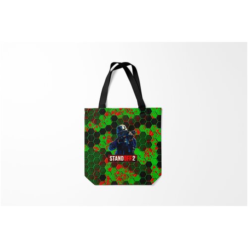фото Сумка-шоппер / 40х40 см / геймерам / standoff 2 standoff2 burnettie