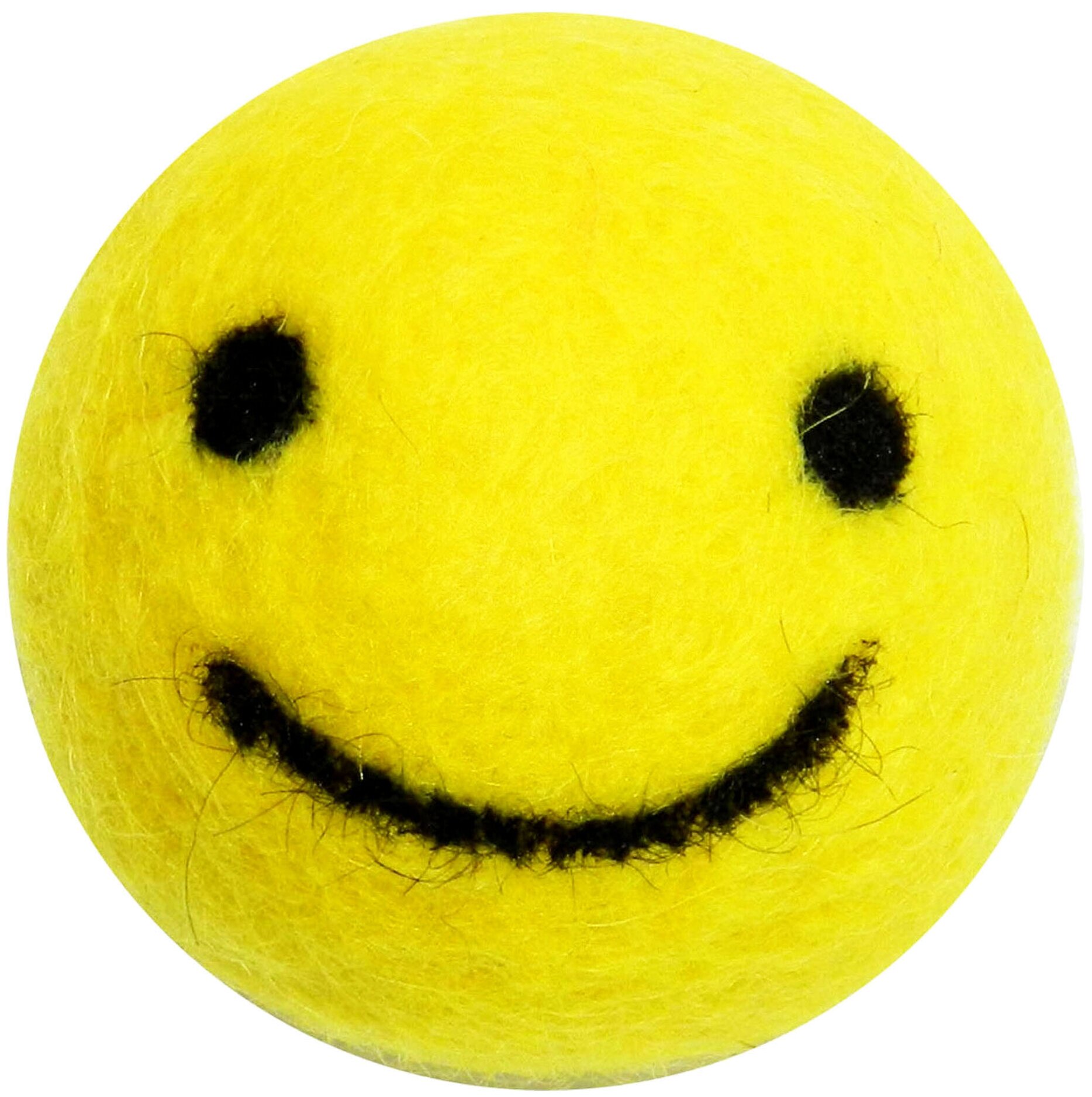 Мяч из шерсти LIVEZOO Smile Улыбка 6 см