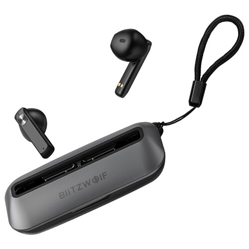 Беспроводные наушники BlitzWolf BW-FPE1 ENC TWS Bluetooth v5.0 с динамиками 13mm и Hi-Fi звуком