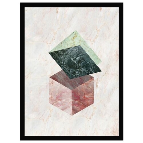 Постер в раме G&C art studio 2774B 300х400