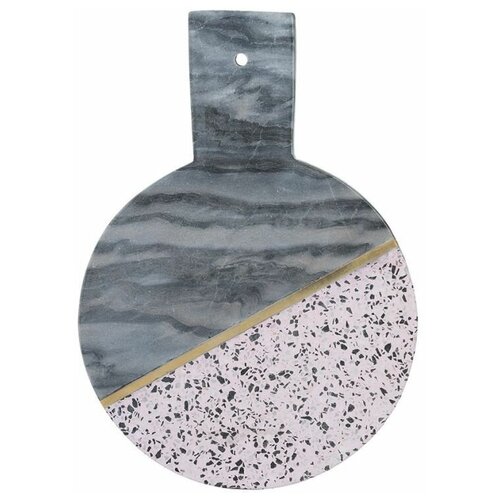 Доска сервировочная из мрамора и камня Typhoon Elements D 25 см