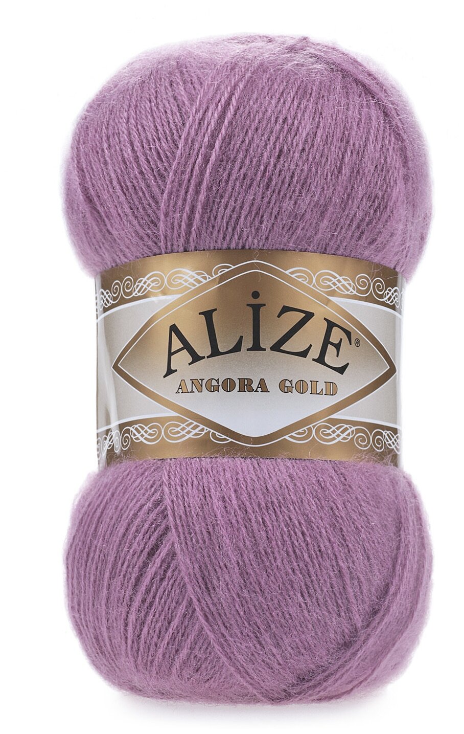 Пряжа Alize Angora Gold сухая роза (28), 80%акрил/20%шерсть, 550м, 100г, 3шт