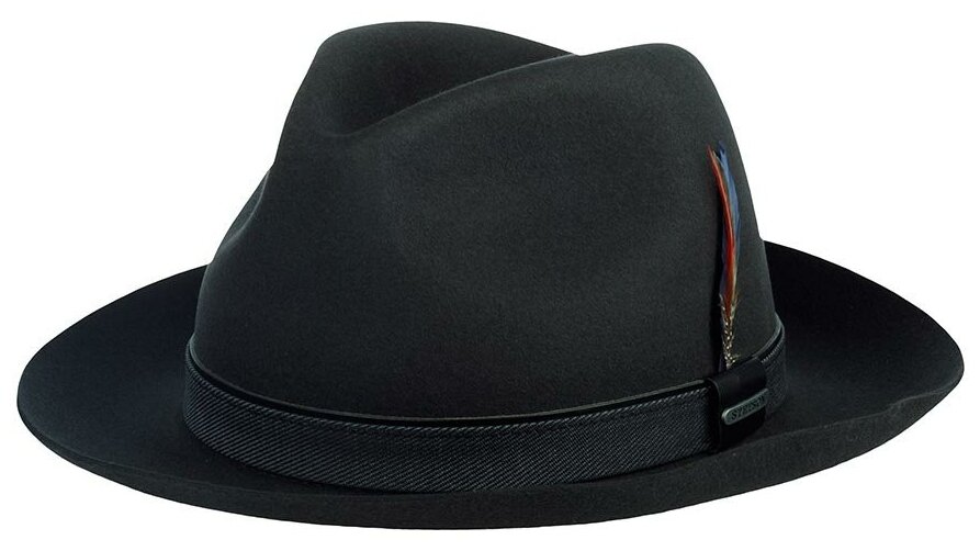 Шляпа STETSON арт. 2198209 FEDORA FURFELT (серый)