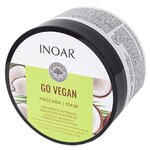 Inoar / Go Vegan: Hidratacion (кокос) маска для волос, 250 гр - изображение