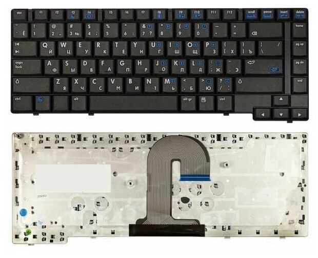Клавиатура для ноутбука HP Compaq 6510b 6515b черная