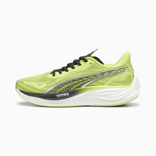 фото Кроссовки puma velocity nitro 3, размер 9.5, зеленый, серый