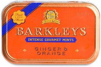 Драже BARKLEYS Mints Имбирь Апельсин 50г Нидерланды