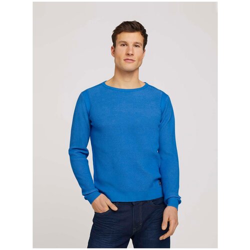 фото Пуловер tom tailor , размер s , bright ibiza blue