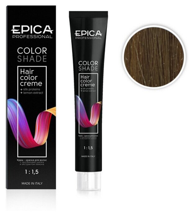 EPICA PROFESSIONAL Colorshade Крем-краска 8.73 светло-русый шоколадно-золотистый, 100 мл.