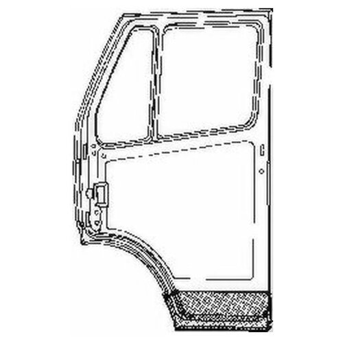 Панель Ремонтная Дверь Низкий Прав Mercedes 207-410 77-95 VAN WEZEL арт. 3070272