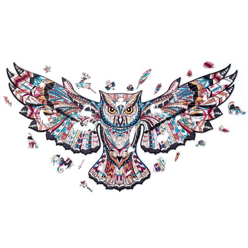 Деревянные пазлы для взрослых и детей / Подарок / Сhapa 