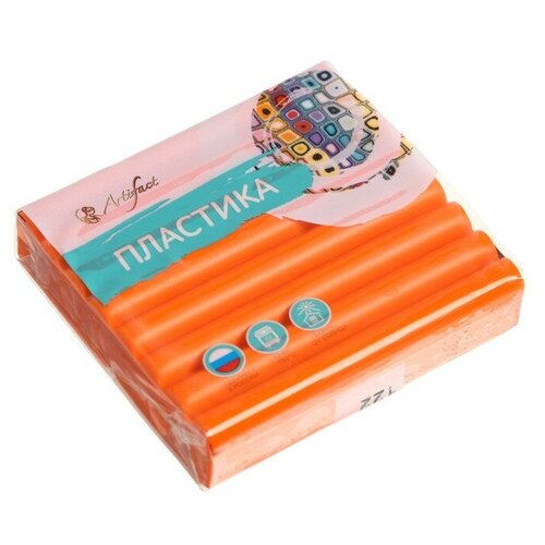 Пластика - полимерная глина 56 г классический Оранжевый 216₽