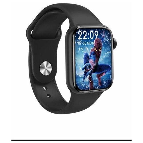 Умные часы Smart Watch M26 Plus Смарт-часы M26 Plus с активной кнопкой и беспроводной зарядкой 44mm черный 202000₽