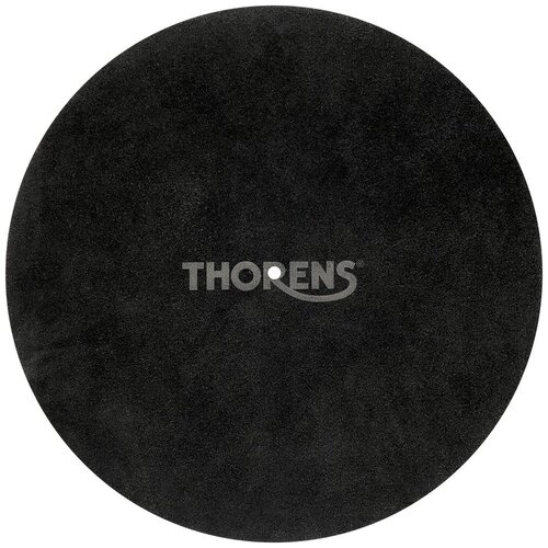 слипмат thorens leather turntable mat black Слипмат Thorens Platter Mat Leather Black