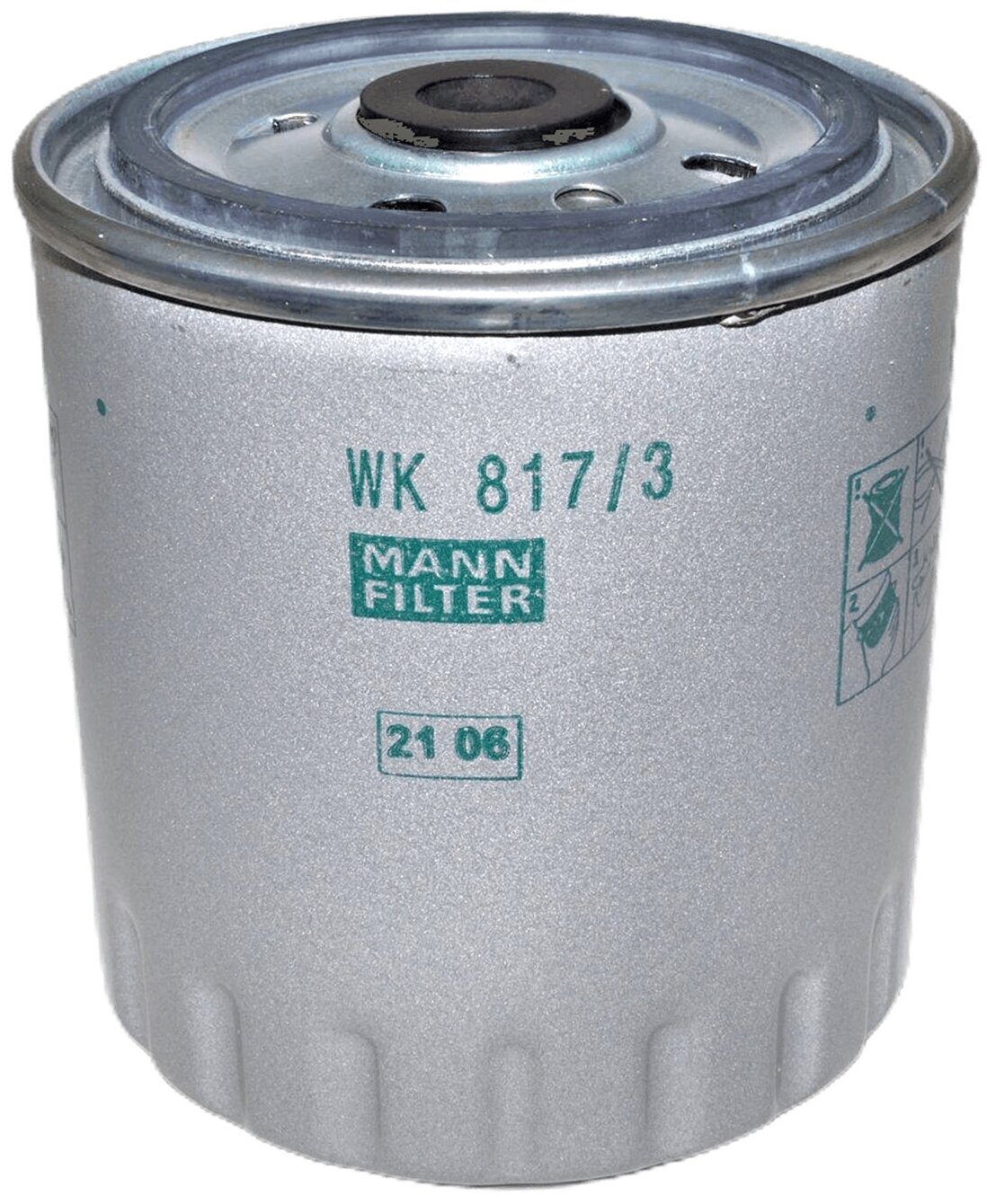 Фильтр топливный MANN WК 817/3 X