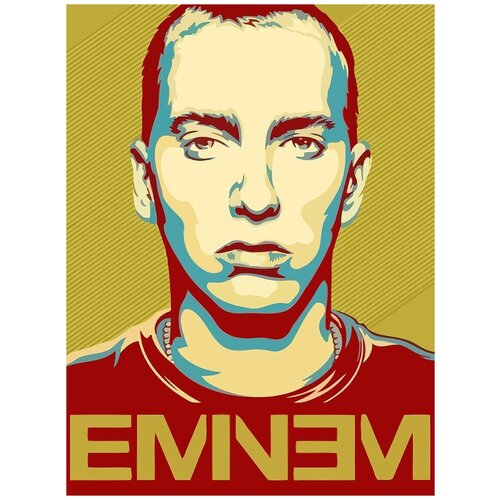 Картина по номерам на холсте Музыка Eminem Эминем - 6296 В 30x40 картина по номерам на холсте eminem 175 30x40
