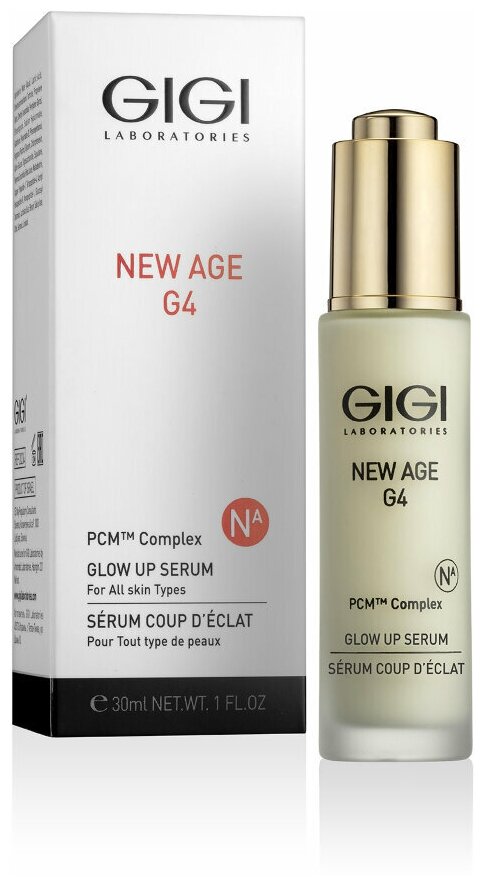 GIGI Сыворотка для сияния кожи NEW AGE G4 Glow Up Serum, 30 мл