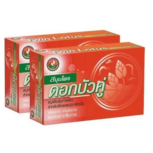 Twin Lotus Мыло с травами (Herbal Soap For Healthy Skin) 85 g