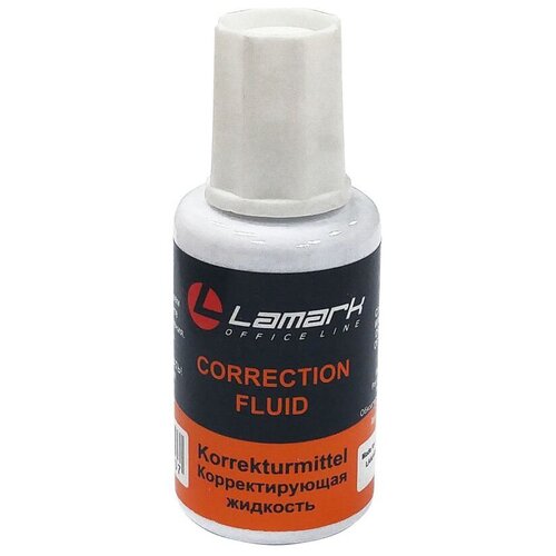 LAMARK100 Корректирующая жидкость с кистью, FLUID, 20 мл