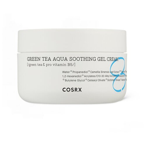 Крем-гель успокаивающий с зеленым чаем Cosrx Hydrium Green Tea Aqua Soothing Gel Cream