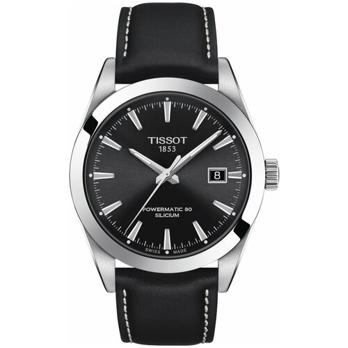 Наручные часы TISSOT T-Classic Часы Tissot Gentleman Powermatic 80 Silicium T127.407.16.051.00