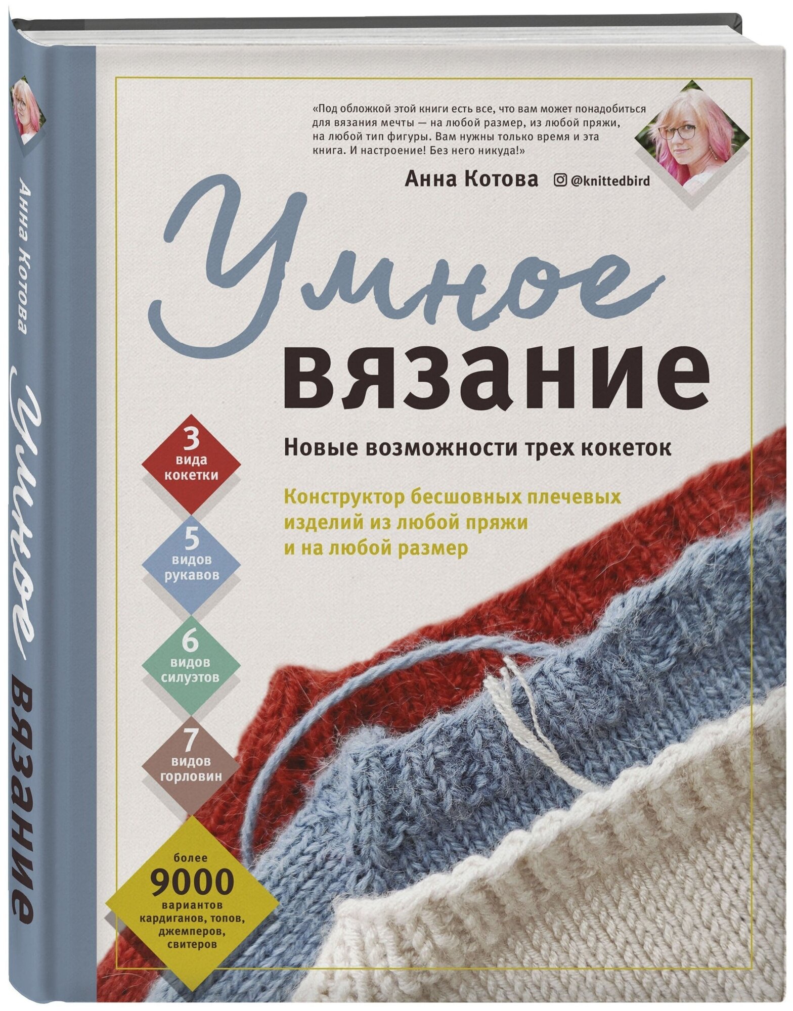 УМНОЕ ВЯЗАНИЕ. Новые возможности трех кокеток. Конструктор бесшовных плечевых изделий из любой пряжи и на любой размер - фото №1