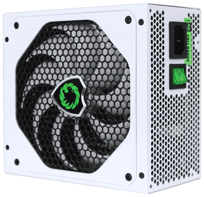 Блок питания GameMax ATX 600W (GM-600 White) - фото №2