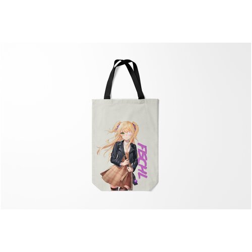 фото Сумка-шоппер / 31х42 см / геймерам / genshin impact fischl burnettie