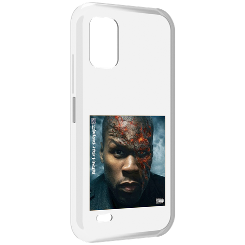 Чехол MyPads 50 Cent - Before I Self Destruct мужской для UMIDIGI Bison GT2 / GT2 Pro задняя-панель-накладка-бампер