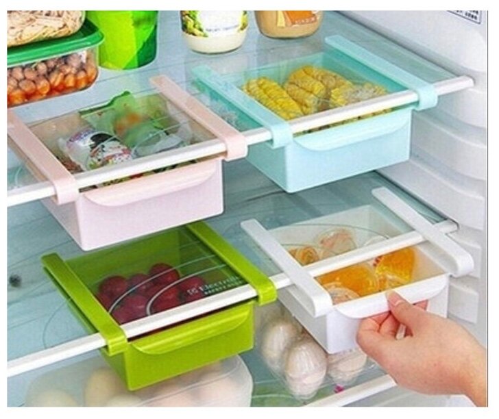 фото Дополнительный ящик, стеллаж, полка, контейнер в холодильник ( 2 шт. )