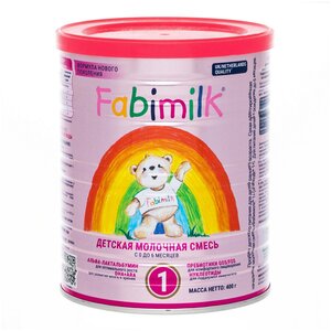 Сухая адаптированная начальная молочная смесь Fabimilk® 1 - 400г