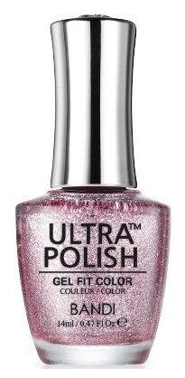 Лак для ногтей BANDI Ultra Polish, Metallic Pink, №116, 14 мл