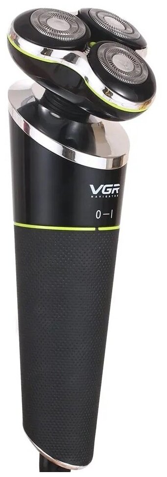 Электробритва 2 в 1 VGR V308/PERFECT SHAVING/триммер для бороды и усов/влажное и сухое бритье/аккумуляторная/черный - фотография № 8