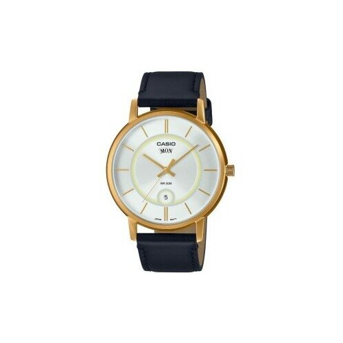 Наручные часы CASIO, черный, золотой наручные часы casio collection mtp b120gl 7a
