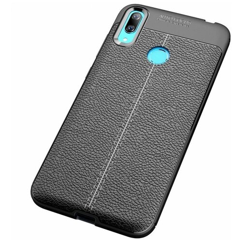 фото Чехол mypads для oppo a31 / oppo a8 из качественного износостойкого силикона с декоративным дизайном под кожу с тиснением черный