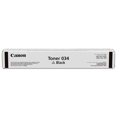 Тонер Canon 034BK Black/Черный