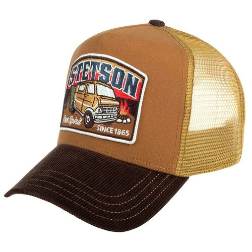 фото Бейсболка с сеточкой stetson 7751186 trucker cap camper, размер one