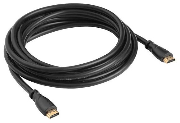 GCR Кабель 1.0m HDMI версия 1.4, черный, OD7.3mm, 30/30 AWG, позолоченные контакты, Ethernet 10.2 Гбит/с, 3D, 4K, GCR-HM310-1.0m, экран Greenconnect HDMI (m) 1.4 - HDMI (m) 1.4 1м черный (GCR-HM310-1. - фото №4