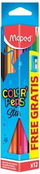 Maped Цветные карандаши Color Peps 12 цветов (183213)