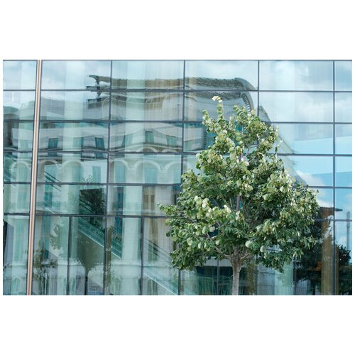 фотообои urban design стеклоблоки 1 400 x 270 см Фотообои URBAN Design Отражение, 400 x 270 см