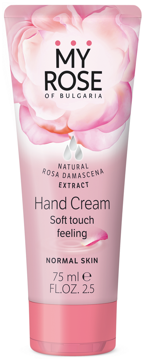 My Rose of Bulgaria Крем для рук Hand cream, 75 мл