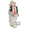 Статуэтка Клоун с гармошкой, Nuova MaxArt, Z765dip - изображение