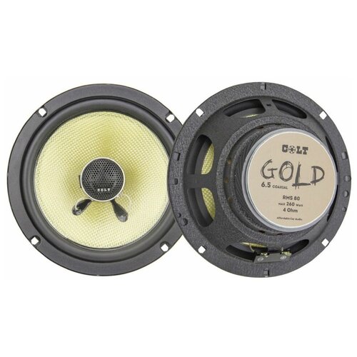 Динамики автомобильные Колонки для автомобиля Colt GOLD 6 165 см 65 дюйм 80 Вт Комплект 2шт 459000₽