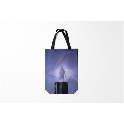 фото Сумка-шоппер / 31х42 см / геймерам / destiny 2 forsaken burnettie