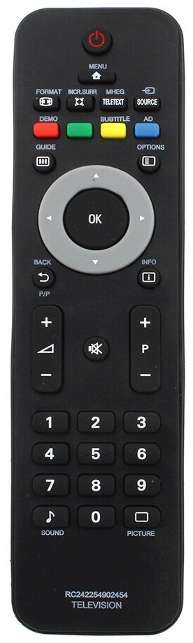 Пульт к Philips 2422 549 02454 box TV