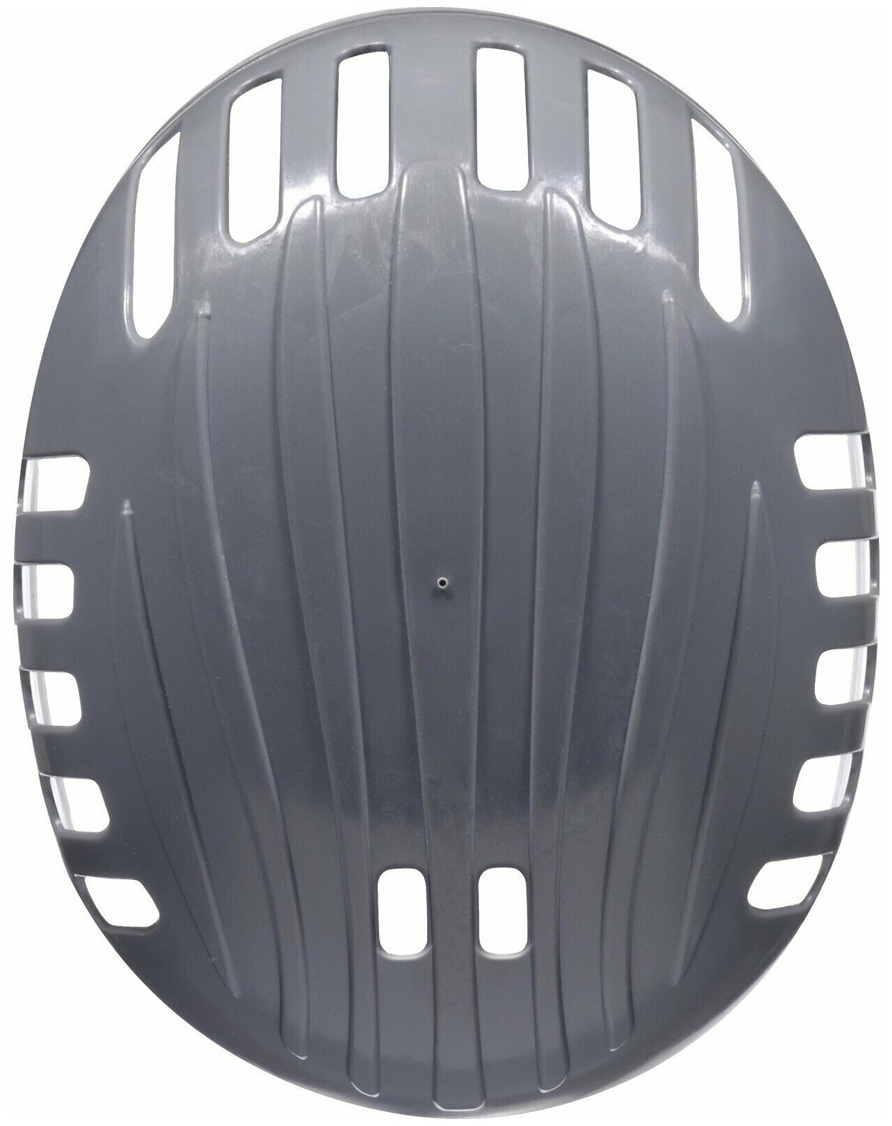 Каскетка защитная DELTA PLUS AIR COLTAN с вентилируемой сеткой, сине-оранжевая, длина козырька 7 см, - фотография № 2